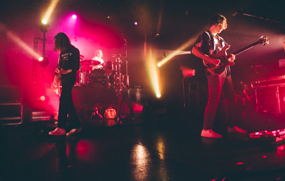 Blossoms on stage in Birmingham