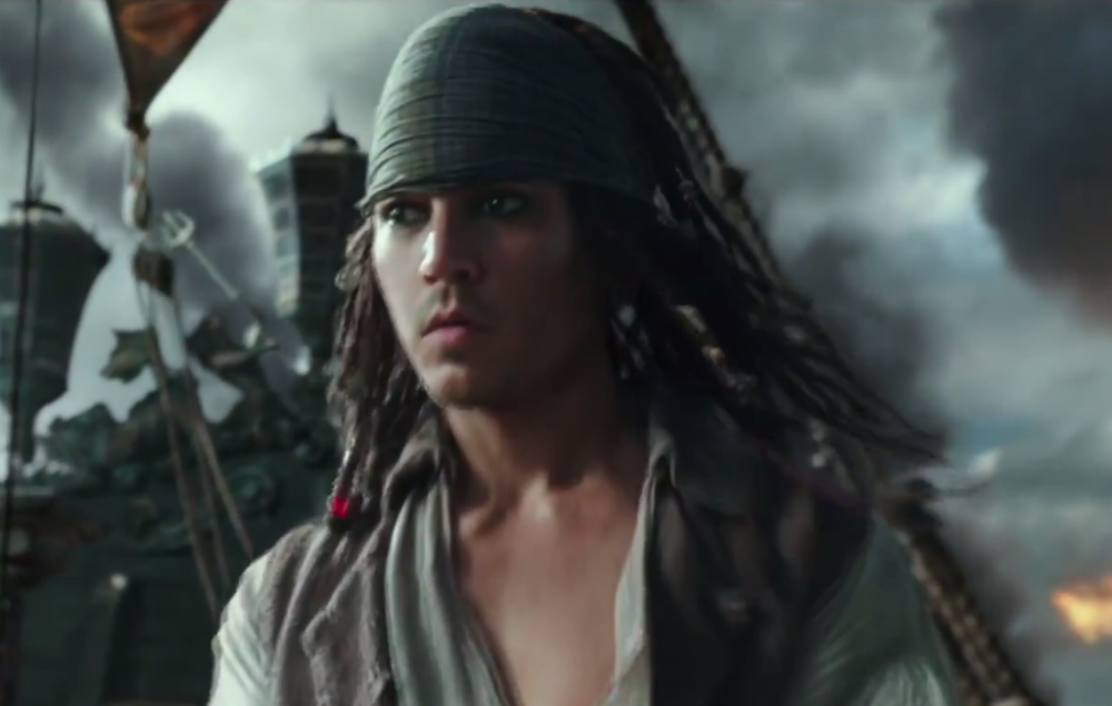 Watch new 'Pirates of the Caribbean 5' trailer, featuring CGI Johnny