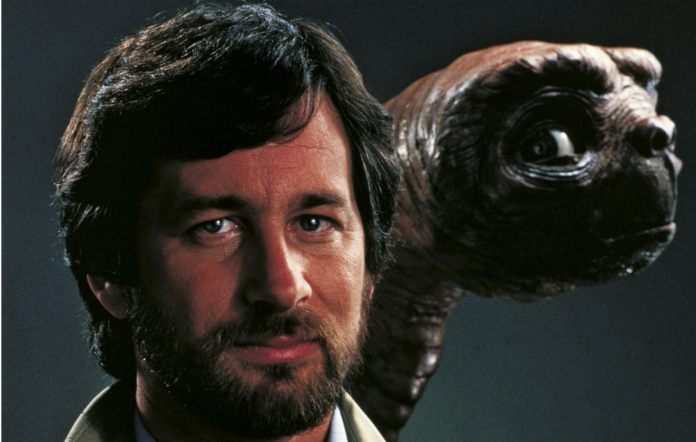 Steven Spielberg and E.T.