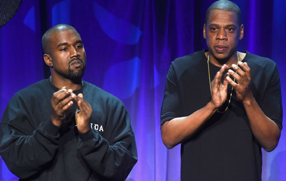 Kanye West and Jay Z