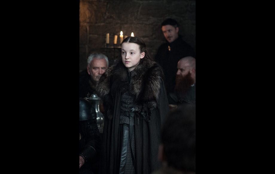 Lyanna Mormont in Game of Thrones season 7