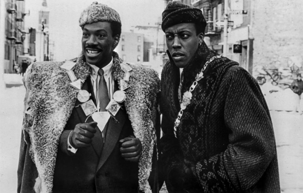 Eddie Murphy and Arsenio Hall in 'Coming To America'