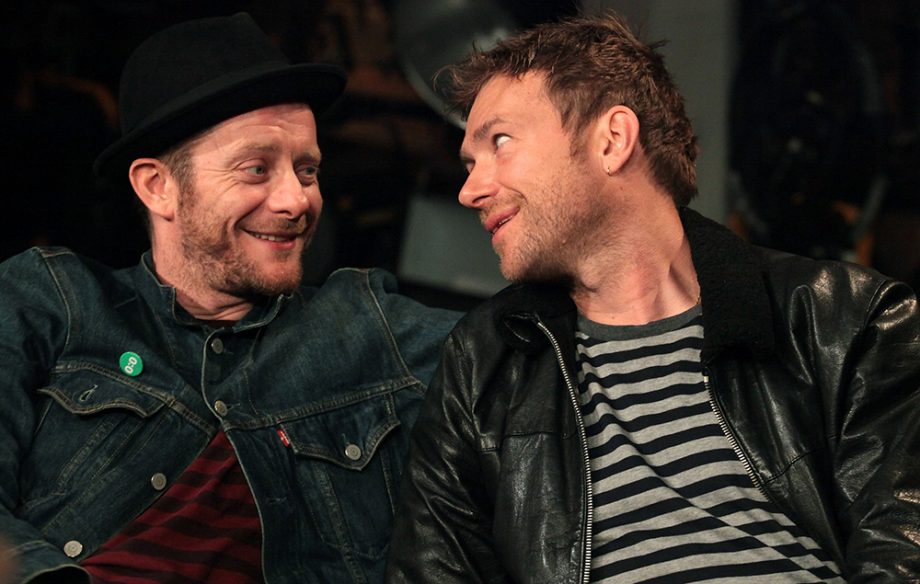 Damon Albarn and Jamie Hewlett