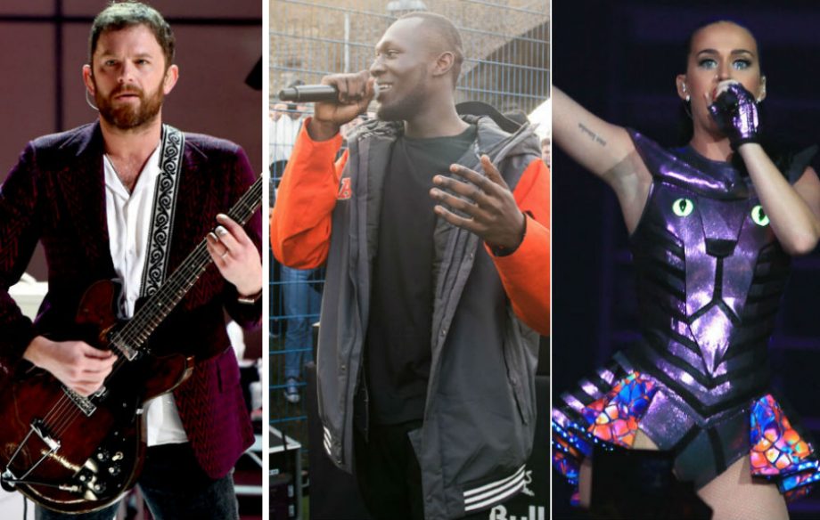 Kings of Leon, Stormzy, Katy Perry