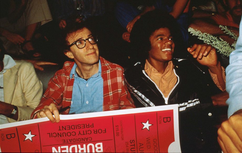 Woody Allen and Michael Jackson - Studio 54