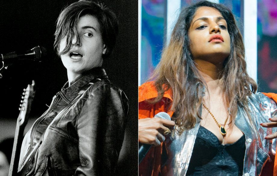 Elastica's Justine Frischmann and MIA