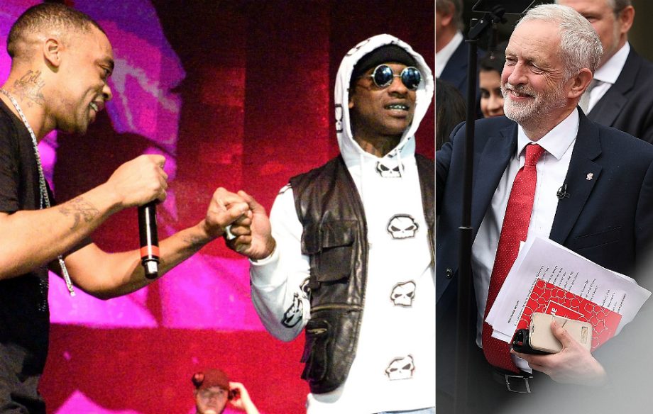 Wiley, Skepta and Jeremy Corbyn