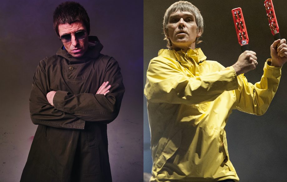 Liam Gallagher and Ian Brown