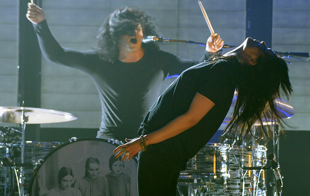 Jack White and Alison Mosshart in The Dead Weather