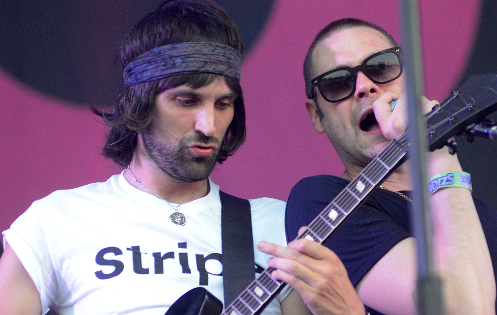 Kasabian's Serge Pizzorno and Tom Meighan