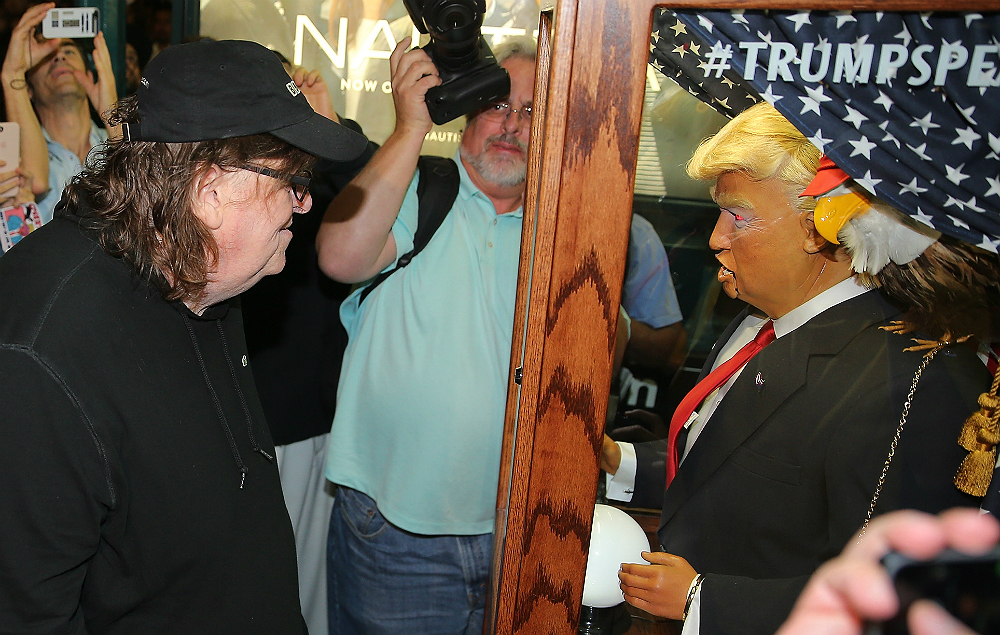Michael Moore is making a new film about Donald Trump