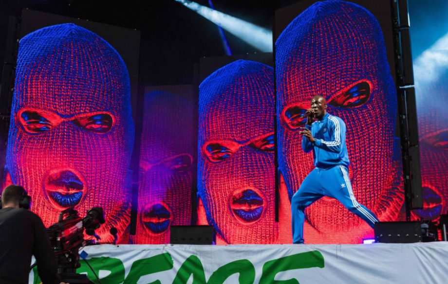 Stormzy plays Glastonbury