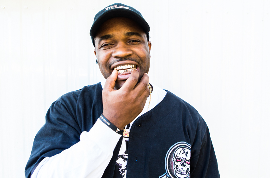 A$AP Ferg backstage at Gov Ball 2017