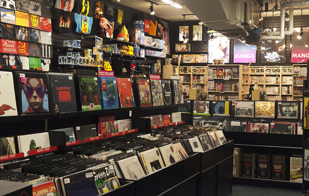 Newbury Comics Boston