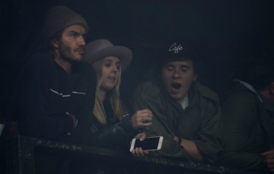 David Beckham, Glastonbury 2017