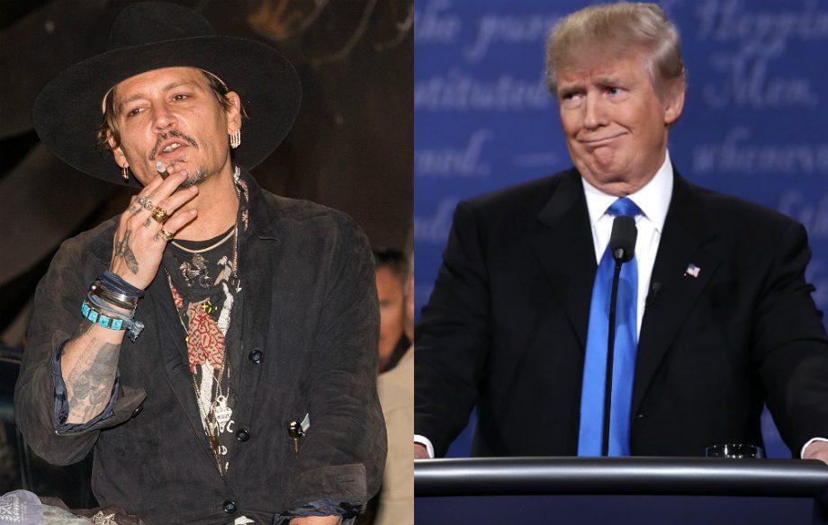 Johnny Depp and Donald Trump