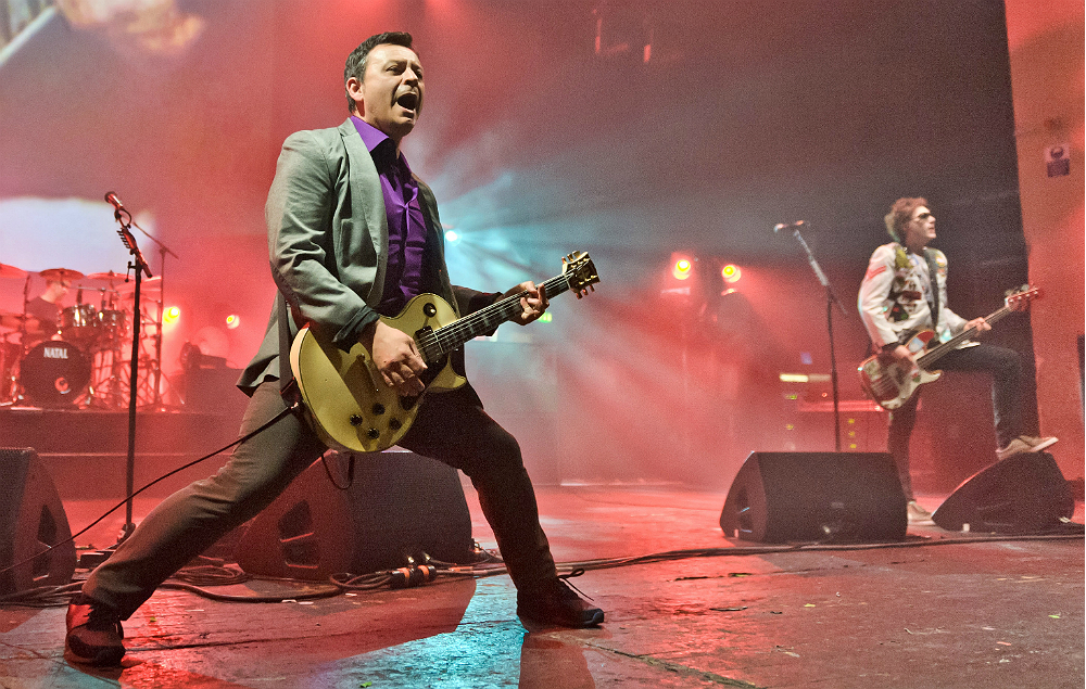 Manic Street Preachers' James Dean Bradfield and Nicky Wire