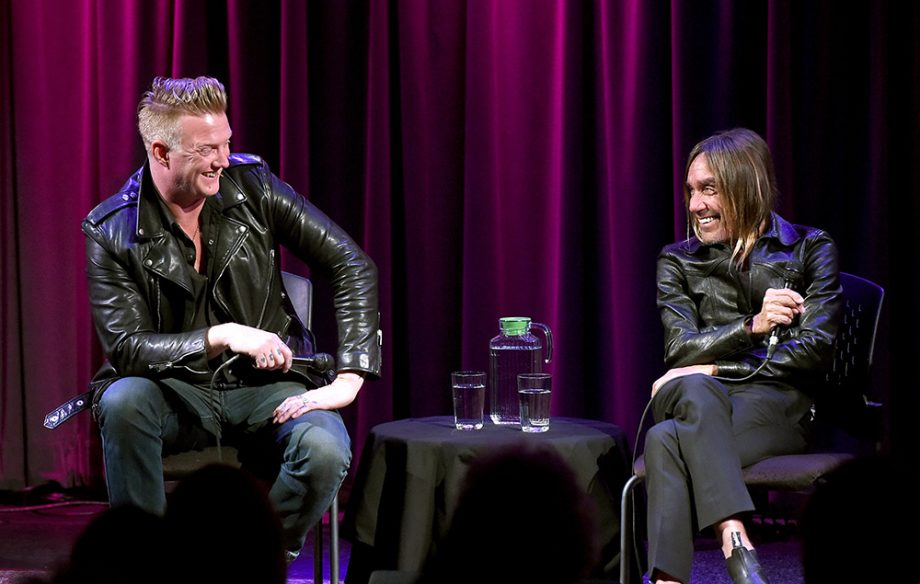Josh Homme and Iggy Pop
