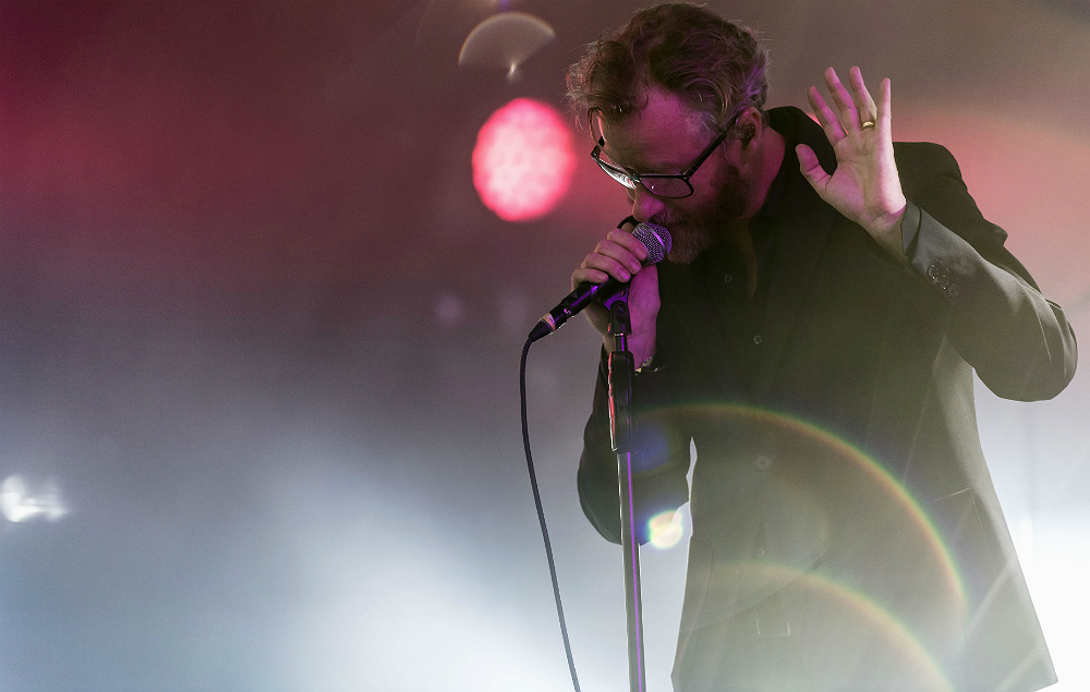 The National's Matt Berninger live at Glastonbury 2017
