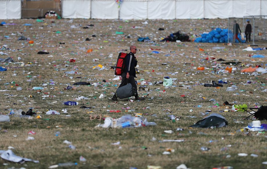 Glastonbury on Monday