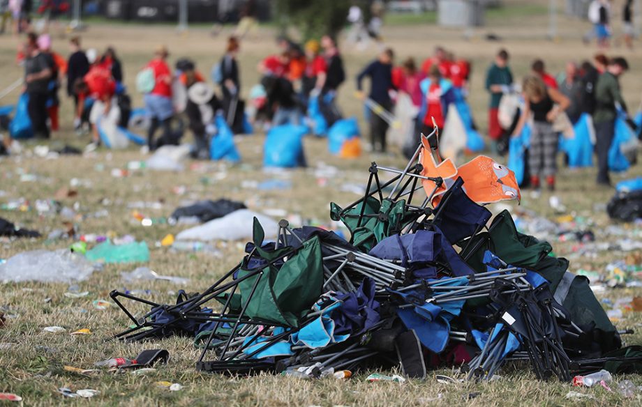 Glastonbury on Monday