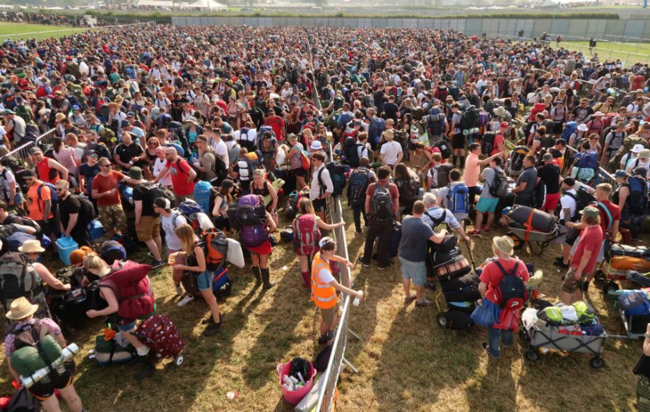 Glastonbury 2017, Queue, Festival
