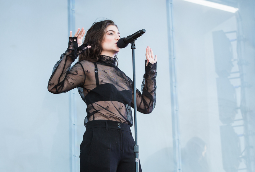 Lorde at Gov Ball 2017