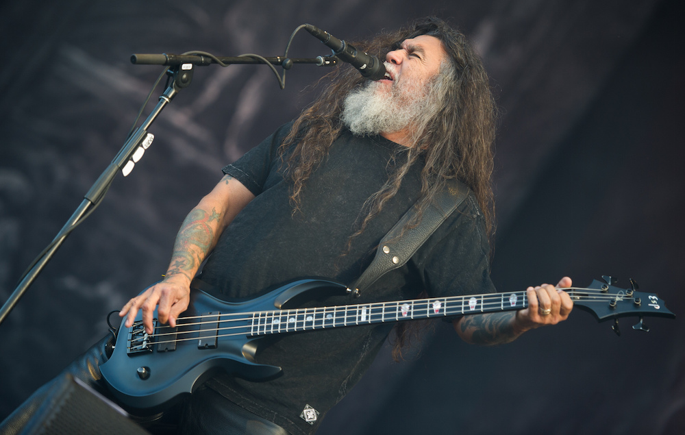 Tom Araya of Slayer at Download Festival 2017