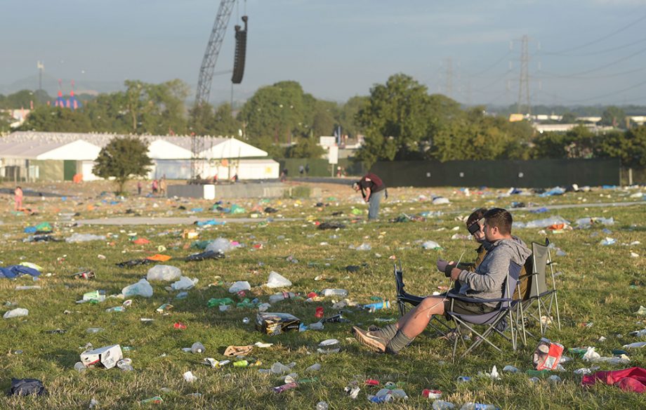Glastonbury on Monday