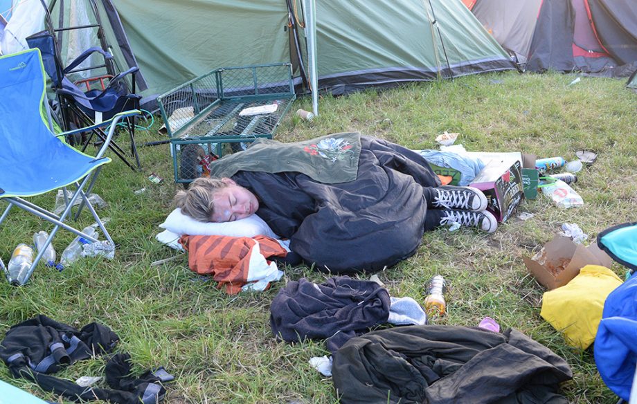 Glastonbury on Monday