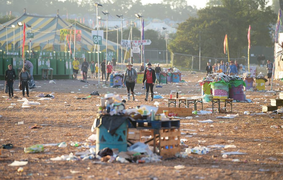 Glastonbury on Monday