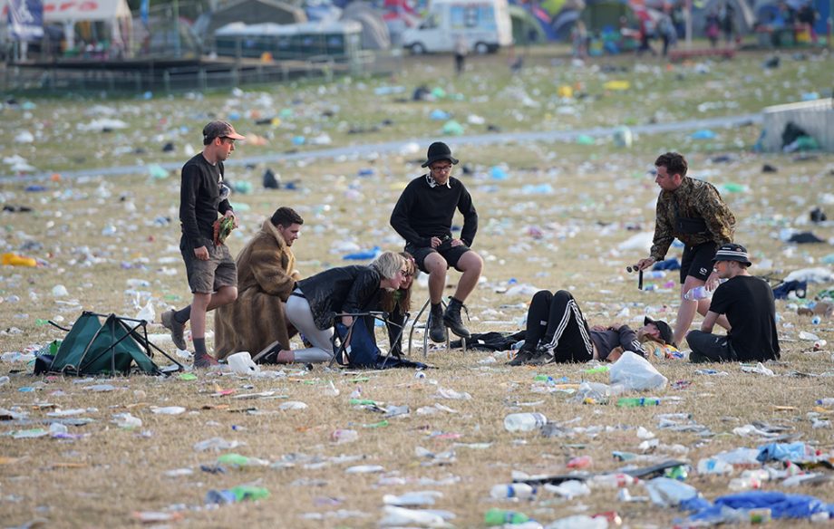 Glastonbury on Monday