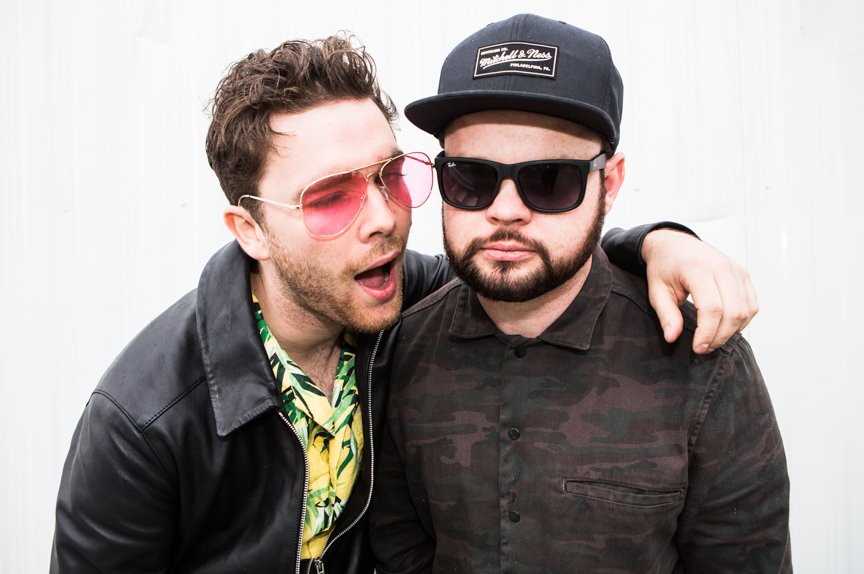 Royal Blood backstage at Gov Ball 2017