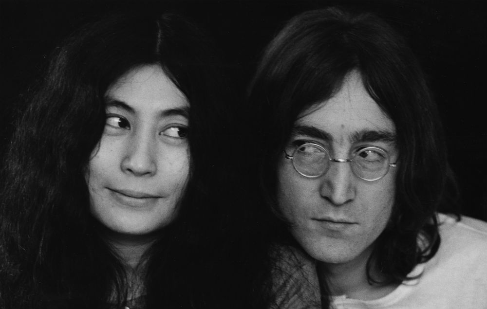 Yoko Ono and John Lennon