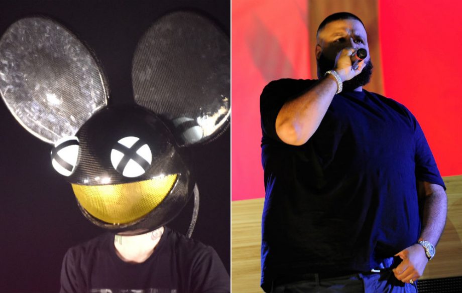 deadmau5 and dj khaled credit getty