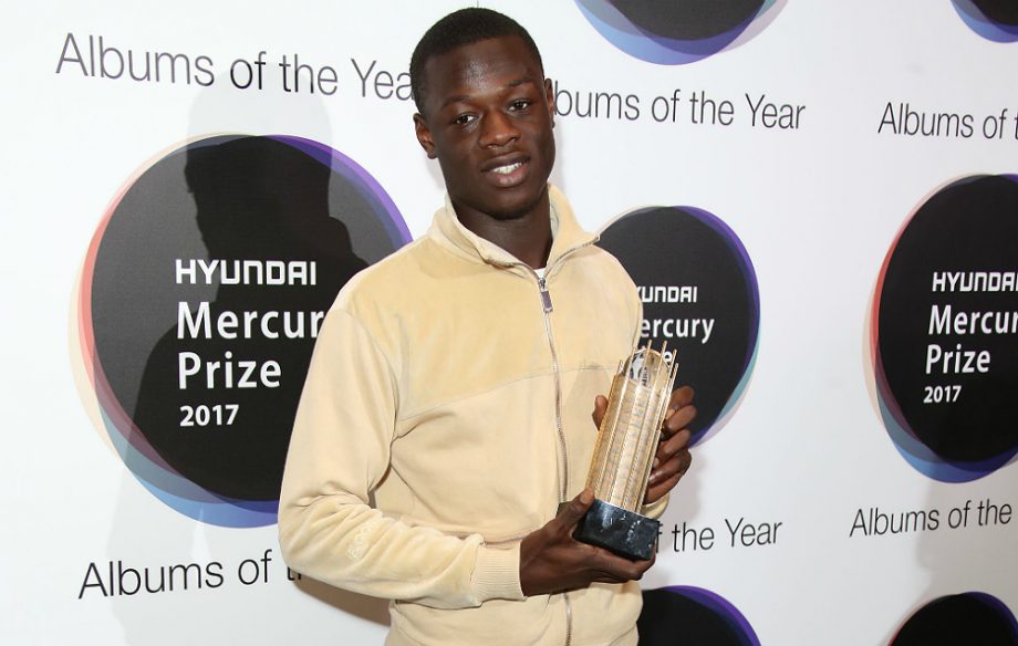 J Hus at the 2017 Mercury Music Prize nominations