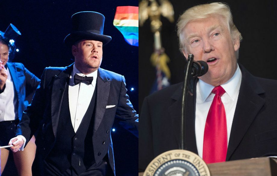 james corden donald trump transgender military ban