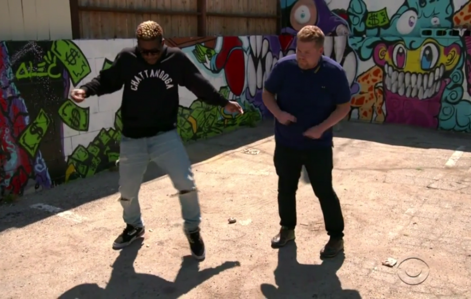 Usher James Corden