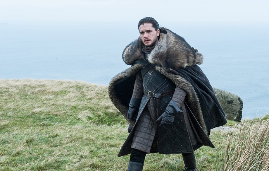 Kit Harington as Jon Snow in Game of Thrones season 7 episode 5: Eastwatch