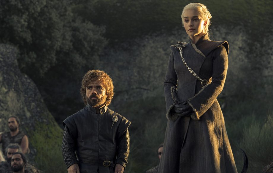 Daenerys Targaryen and Tyrion Lannister in Game of Thrones season 7 episode 5 – Eastwatch