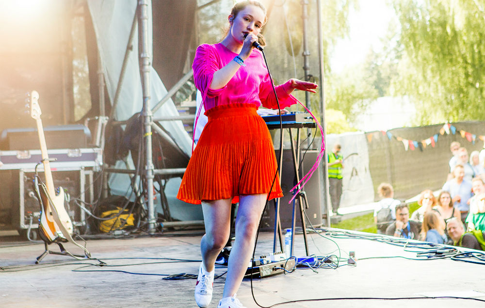 Sigrid live at Øya 2017. Credit: Helge Brekke/Øya