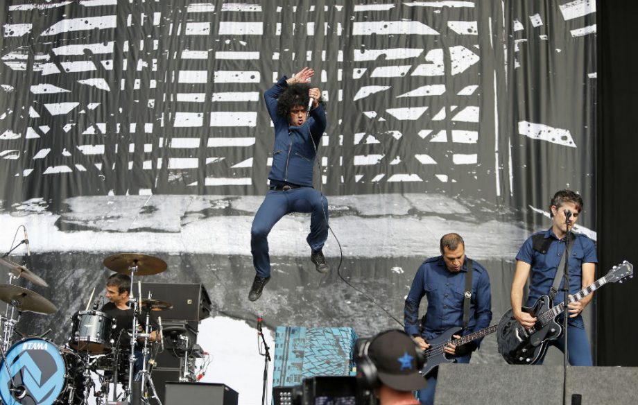 At The Drive In brought the noise to Reading with their teatime set