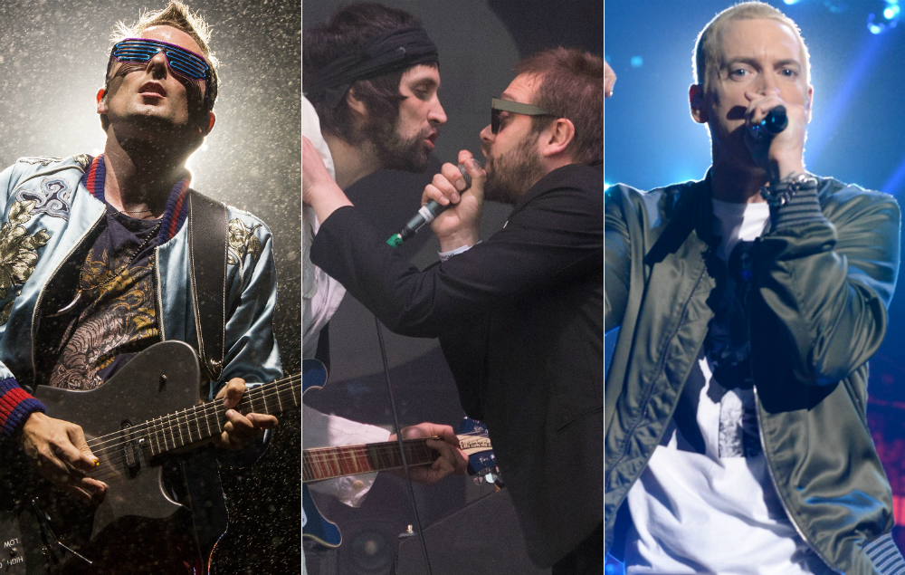Muse, Kasabian, and Eminem