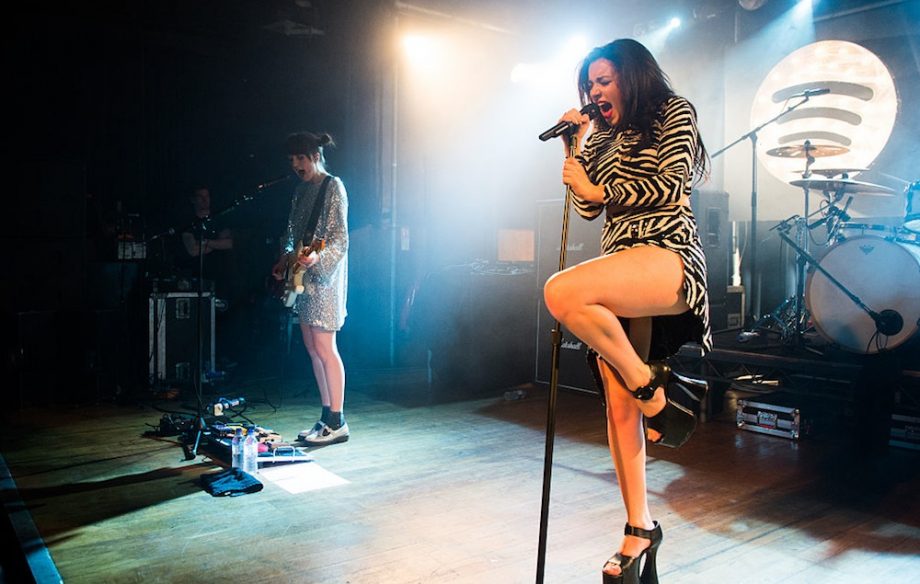 Charli XCX performs live at the Spotify Opening Gig as part of Advertising Week Europe