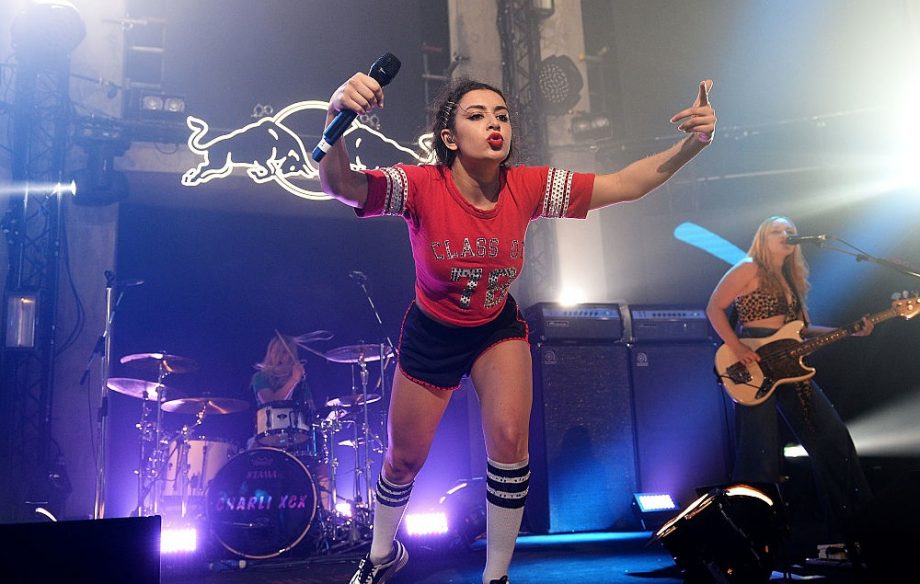 Charli XCX performs during the Red Bull Studios Future Underground