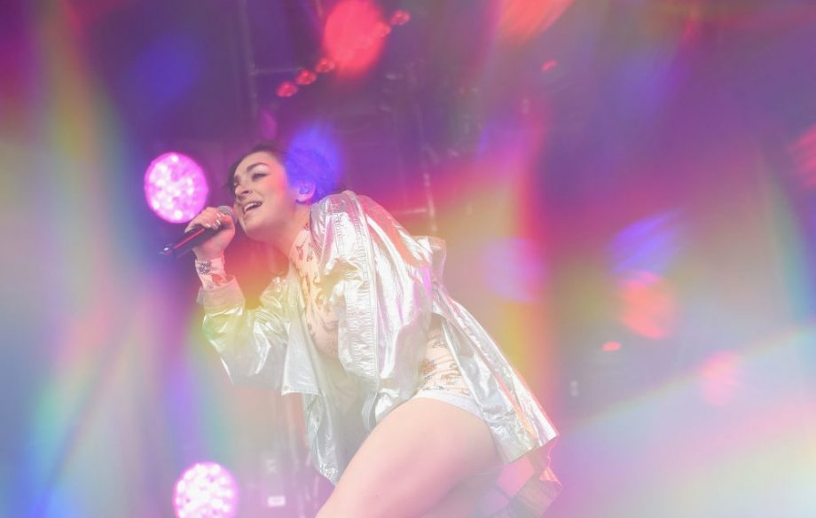 Charli XCX performs onstage during the 2017 Governors Ball Music Festival