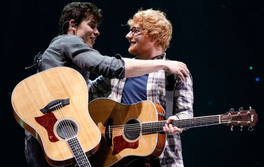 Watch Ed Sheeran and Shawn Mendes perform surprise duet