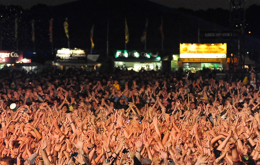 The crowd at Reading & Leeds 2017