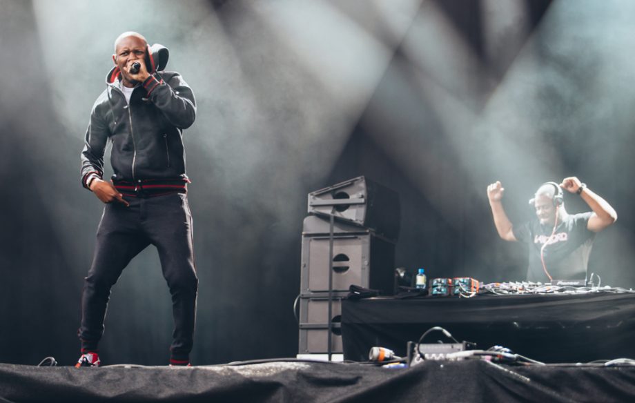 The crowd went wild at Giggs brought a little grime to Leeds' main stage