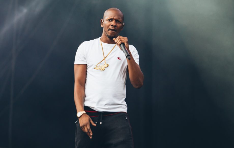 Giggs was the first act on the main stage to really help Leeds Festival 2017 out of their minds